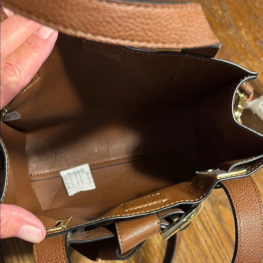 Calvin Klein Black and Tan Mini Bag - Picture 5 of 6